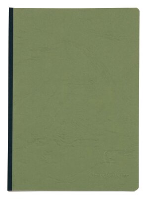 Clairefontaine Heft AgeBag A5 Leinen lin 96Bl gn