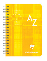Clairefontaine Registerbuch PP Spir kar 9x14 90Bl