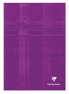 Clairefontaine Kladde A4 stark Deck liniert m Rd 96Bl