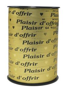 Clairefontaine Geschenkband glänz 225mx10mm gold