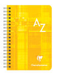 Clairefontaine Registerbuch 9x14 PP Spir kar 50Bl