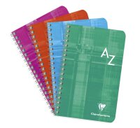 Clairefontaine Registerbuch PP Spir kar 11x17 50Bl