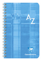 Clairefontaine Registerbuch PP Spir kar 11x17 50Bl