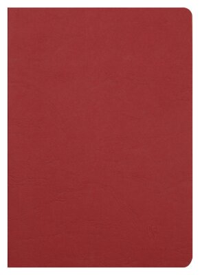 Clairefontaine Heft AgeBag A4 Leinen lin+R 48Bl rt