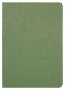 Clairefontaine Heft AgeBag A4 Leinen lin+R 48Bl gn