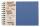 Clairefontaine Reisealbum AgeBag A5 quer lin+bl 40Bl bl