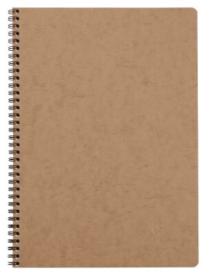 Clairefontaine Spiralbuch AgeBag A4 kar 50Bl bn