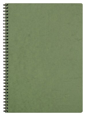 Clairefontaine Spiralbuch AgeBag A4 lin Rd 50Bl gn