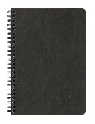 Clairefontaine Spiralbuch AgeBag A5 3T lin 60Bl sw