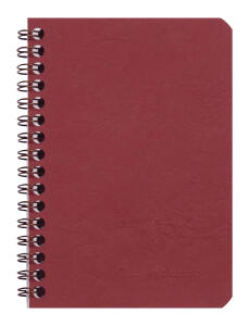 Clairefontaine Spiralbuch AgeBag 9.5x14 kar 50Bl rt