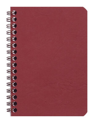 Clairefontaine Notizheft AgeBag 9.5x14 Spi lin 50Bl rt