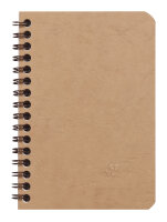 Clairefontaine Notizheft AgeBag 9,5x14 Spi lin 50Bl br