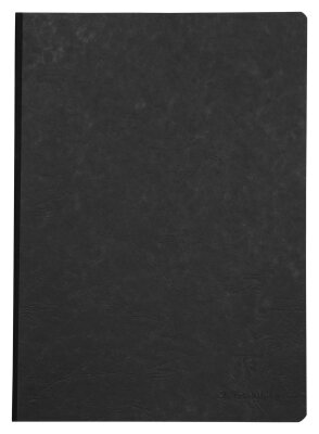 Clairefontaine Heft AgeBag A4 Leinen kar 96Bl sw