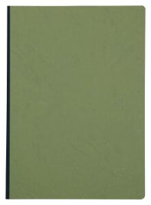 Clairefontaine Heft AgeBag A4 Leinen kar 96Bl gn