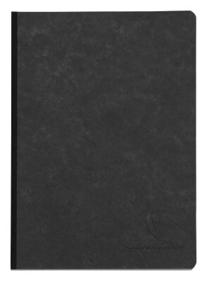Clairefontaine Heft AgeBag A5 Leinen bl 96Bl sw