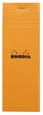 Rhodia Notizblock 74x210 geh kar 80Bl ora