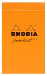 Rhodia Pocket Block Rhodia 75x120 kar 40Bl sort