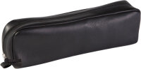Clairefontaine Schlamperm Leder rechteckig 21x4x6 sw