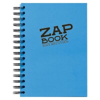 Clairefontaine ZapBook Spiral sort A6 80g 160Bl