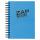 Clairefontaine ZapBook Spiral sort A6 80g 160Bl