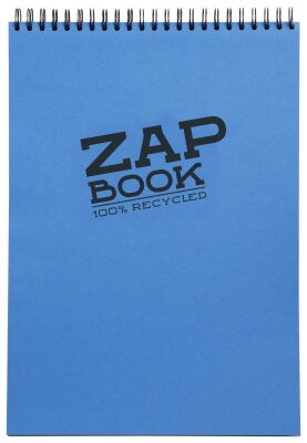 Clairefontaine Skizblk Zap Spiral quer A3 bl 120Bl