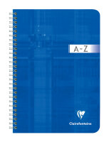 Clairefontaine Registerbuch PP Spirale kar A5 50Bl