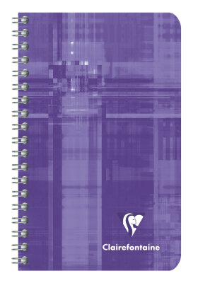 Clairefontaine Spiralheft 7.5x12 blanco 50Bl