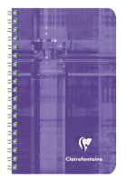 Clairefontaine Spiralheft 7.5x12 blanco 50Bl