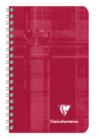 Clairefontaine Spiralheft 7.5x12 blanco 50Bl