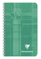 Clairefontaine Spiralheft 7.5x12 blanco 50Bl