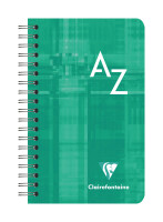Clairefontaine Registerbuch PP Spir kar 7,5x12 50Bl