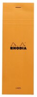 Rhodia Notizblock 74x210 geh lin 80Bl ora