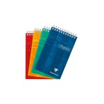 Clairefontaine Spiralblock 103x170 liniert 80Bl