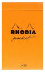 Rhodia Pocket Block Rhodia 75x120 lin 40Bl sort