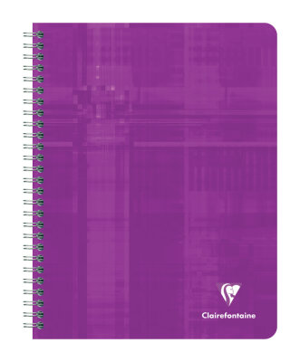Clairefontaine Regbuch leer Tab Spi kar 17x22 60Bl