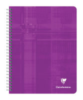 Clairefontaine Regbuch leer Tab Spi kar 17x22 60Bl