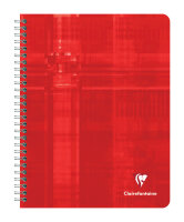 Clairefontaine Regbuch leer Tab Spi kar 17x22 60Bl