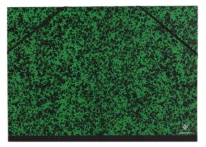 Clairefontaine Zeichenmappe 32x45 Annonay gn Gummi