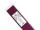 Clairefontaine Seidenpapier 50x75 bordeaux