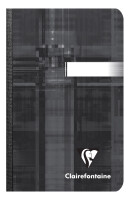 Clairefontaine Notizheft 9x14 gebunden kariert 96Bl
