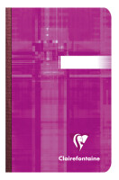 Clairefontaine Notizheft 9x14 gebunden kariert 96Bl