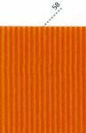 Clairefontaine Mikro-Wellpappe 50x70 orange 10Bg