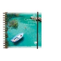 Clairefontaine Reisealbum 20x20cm 180g 30Bl Landschaft