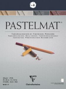 Clairefontaine Pastelmat N°4 30x40cm 360g 12Bl