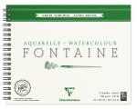 Clairefontaine Aquablo. Rauh FON 300g 24x30 12Bl