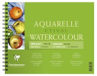 Clairefontaine Aquablo. Rauh ETI 250g 18x24 12Bl