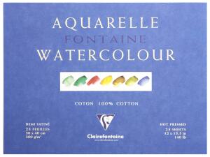 Clairefontaine Aquablo. Hbsat. FON 300g 30x40 25Bl