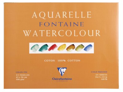 Clairefontaine Aquablo. FKorn FON 300g 42x56 25Bl