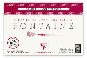 Clairefontaine Aquablo. FKorn FON 300g 10x15 25Bl