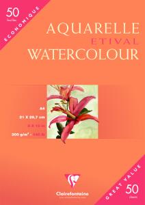Clairefontaine Aqua. FKorn ETI 300g A4 50 Bg.